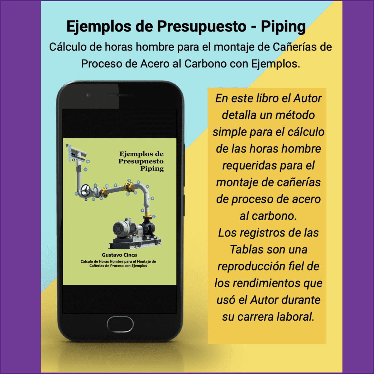 Libro Ejemplos De Presupuesto Piping Gestion De Proyectos